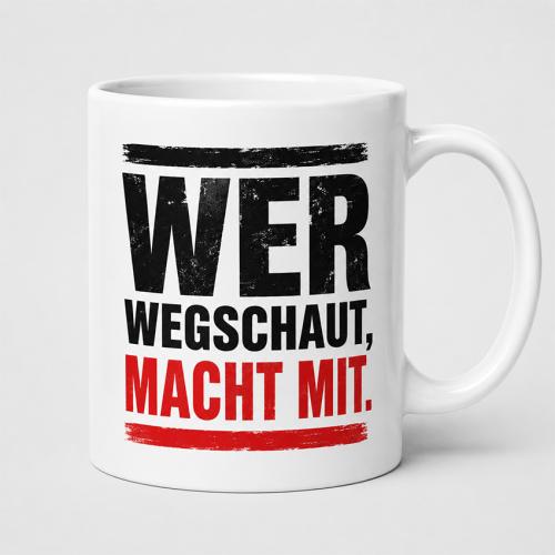 Becher: Wer wegschaut macht mit