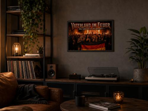 Preview: Vaterland im Feuer Poster XL