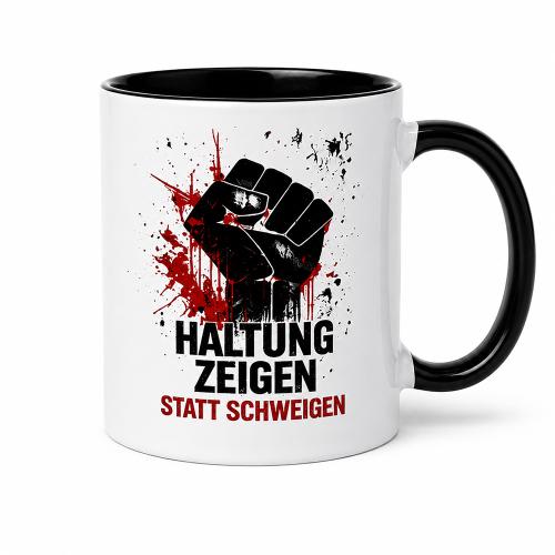 Becher: Haltung zeigen statt Schweigen