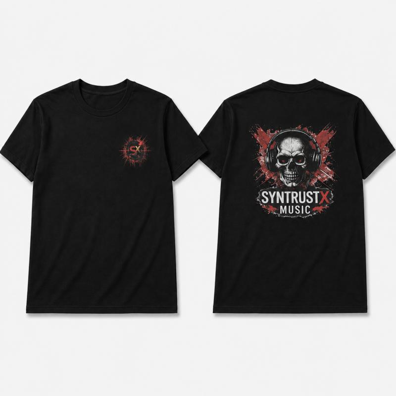 syntrustX T-Shirt schwarz